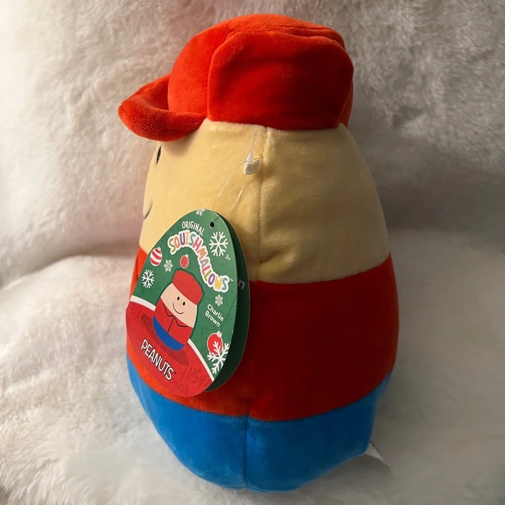 NWT Charlie Brown Peanuts Christmas 2022 Squishmallow Collectible